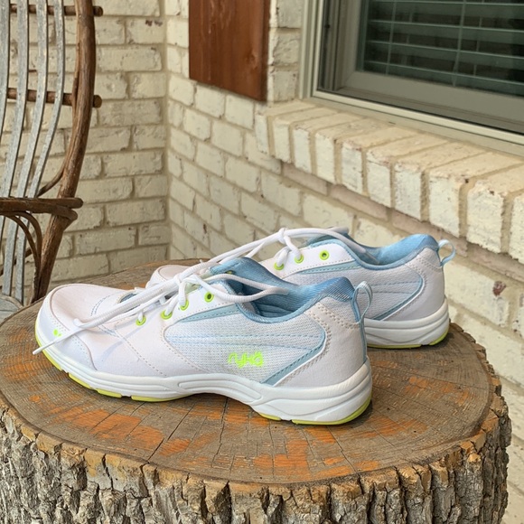 NWOT Ryka Teanna V1 SVW White Sneakers Shoes Athletic Women’s Sz 7.5 Memory Foam - Picture 3 of 7